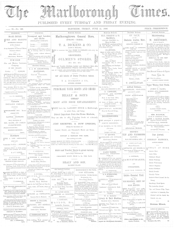 Issue page