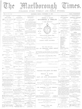 Issue page