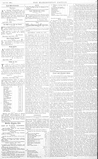 Issue page