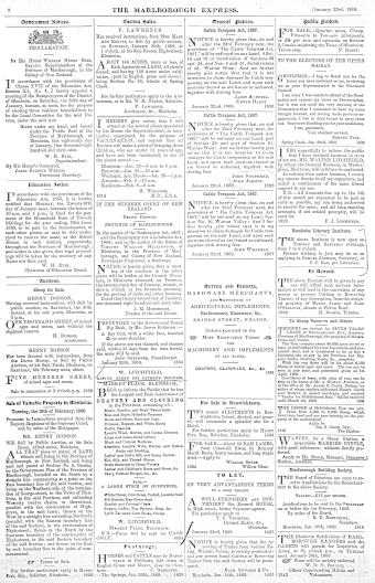 Issue page