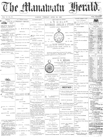 Issue page