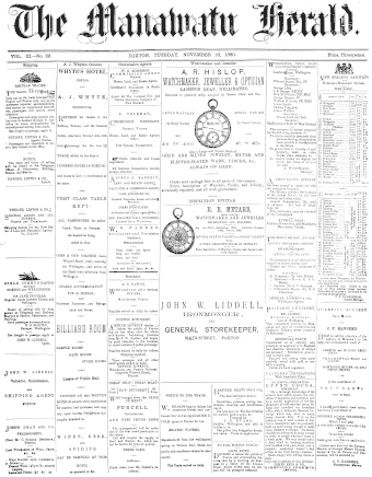 Issue page
