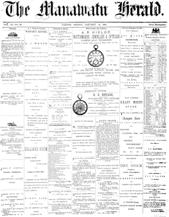 Issue page