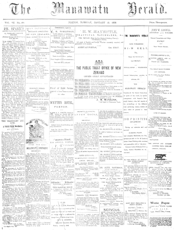 Issue page
