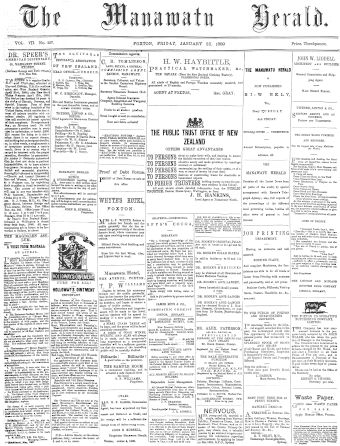 Issue page