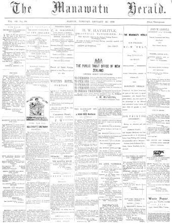 Issue page