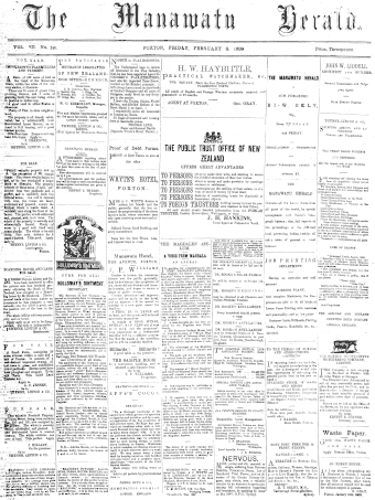 Issue page