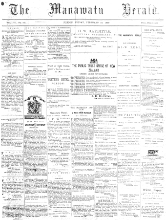 Issue page