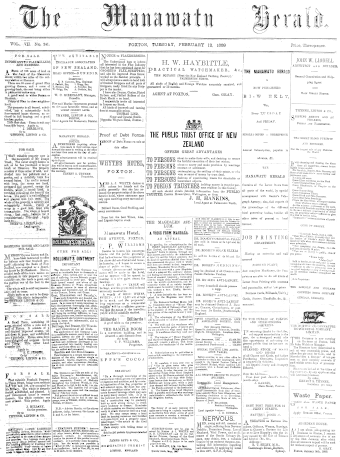 Issue page