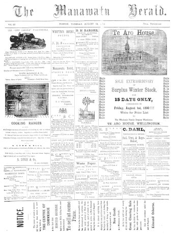 Issue page