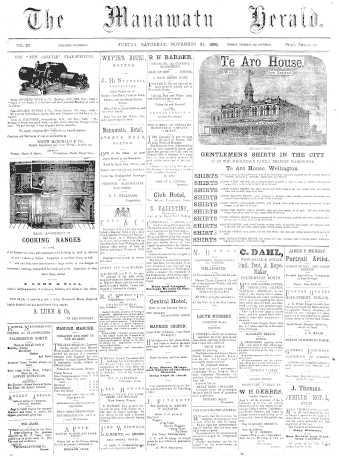 Issue page