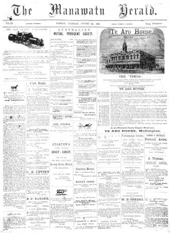 Issue page