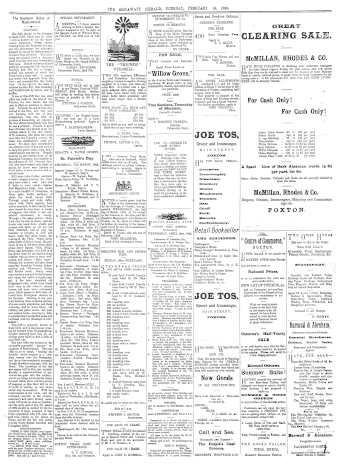 Issue page