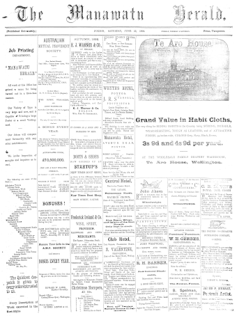 Issue page