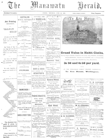 Issue page