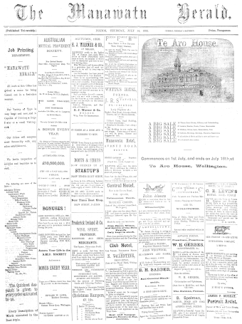Issue page