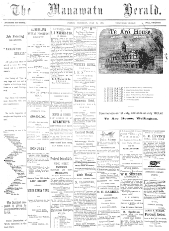 Issue page