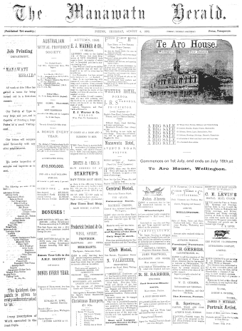 Issue page