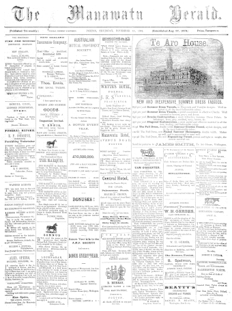 Issue page