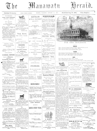 Issue page