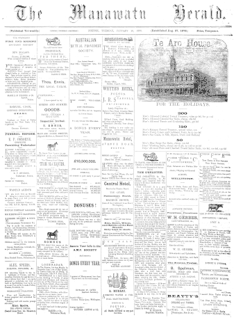 Issue page