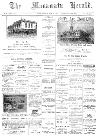 Issue page