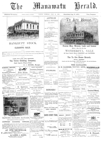 Issue page