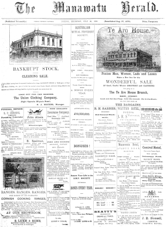 Issue page
