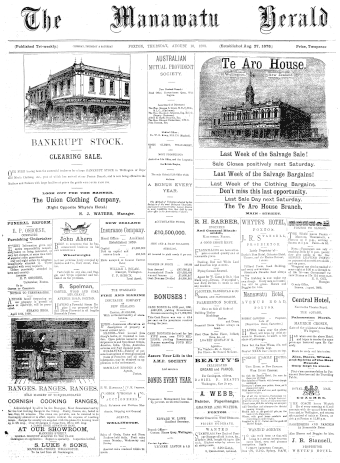 Issue page