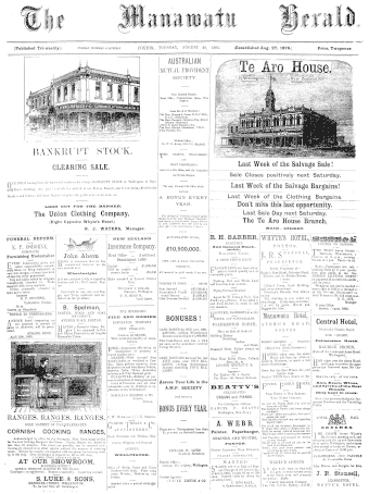 Issue page