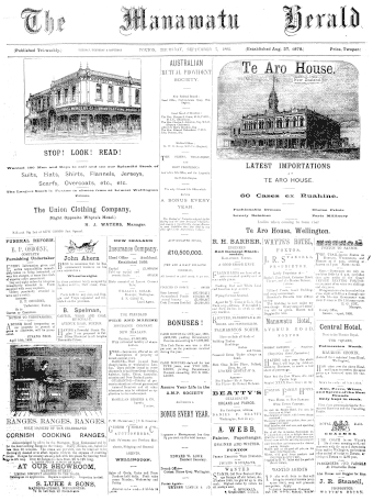Issue page