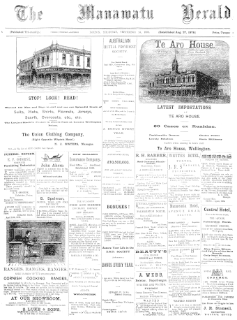 Issue page