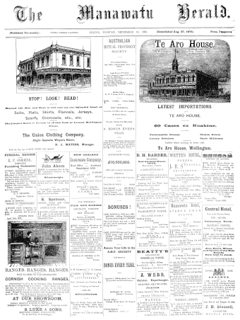 Issue page