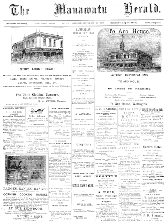 Issue page