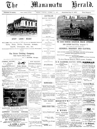 Issue page
