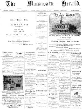 Issue page