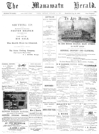 Issue page