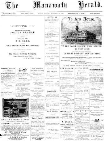 Issue page