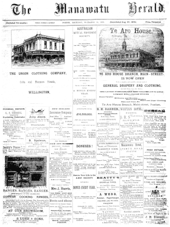 Issue page