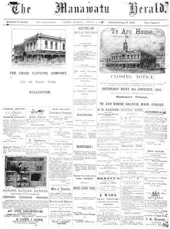 Issue page