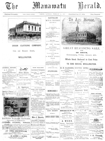 Issue page