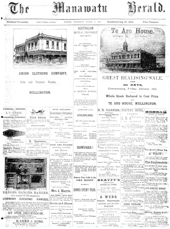 Issue page