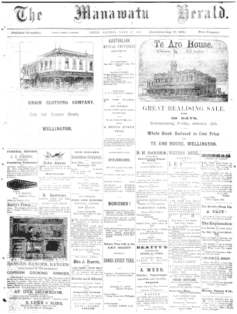 Issue page