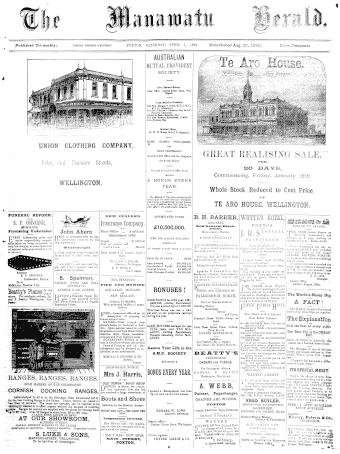 Issue page