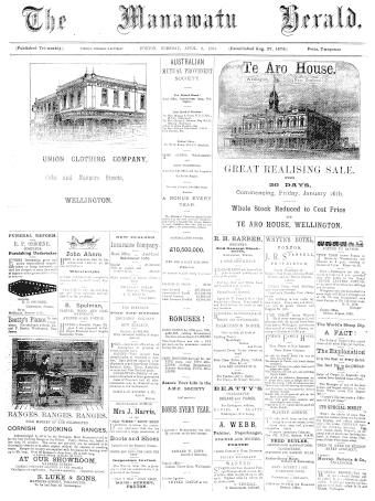Issue page