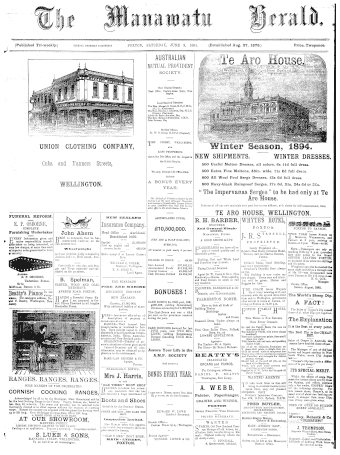Issue page