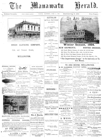 Issue page