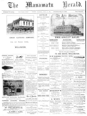 Issue page