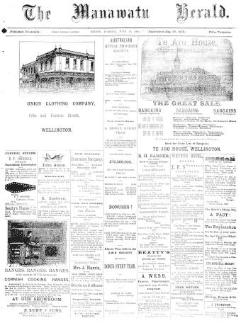 Issue page