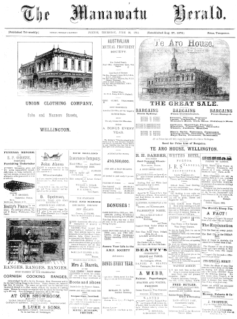 Issue page